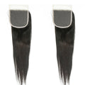 NoirLuxe 5x5 Transparent Lace Closure Straight Hair