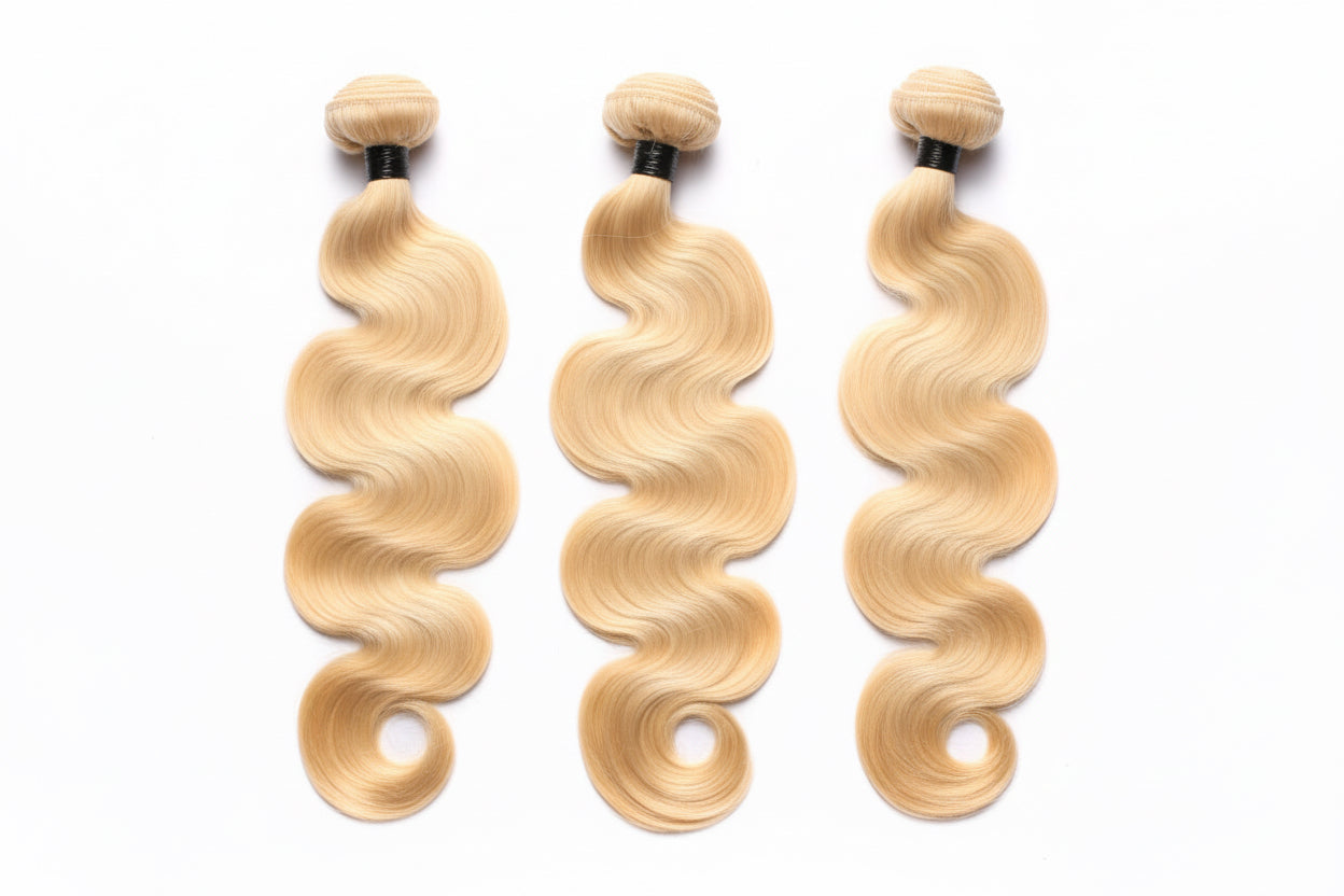 NoirLuxe 613 Blonde Raw Body Wave Hair