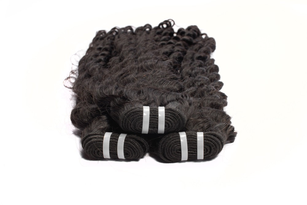 NoirLuxe Brazilian Raw Deep Wave Hair