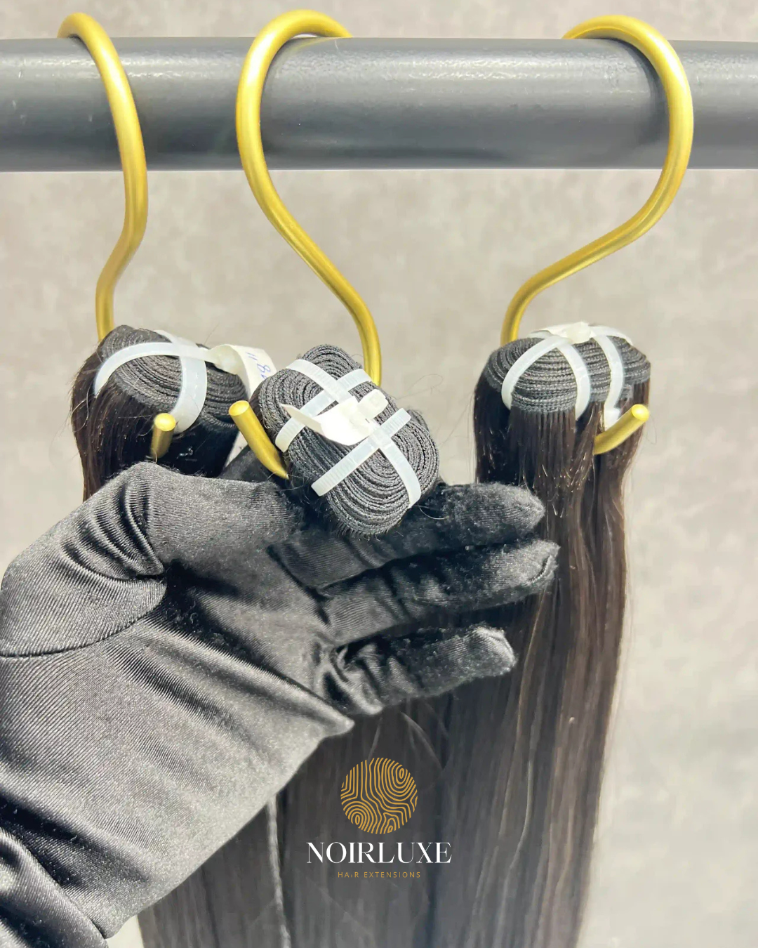 NoirLuxe Raw Vietnamese human hair bundle silky and smooth