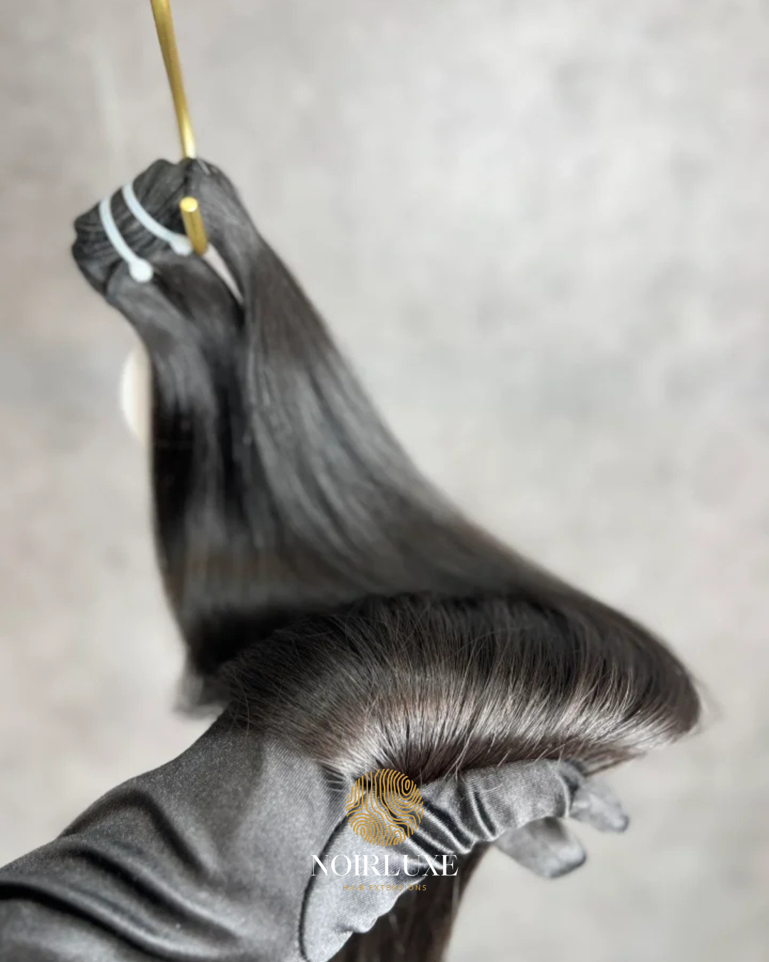 NoirLuxe Raw Vietnamese human hair bundle silky and smooth