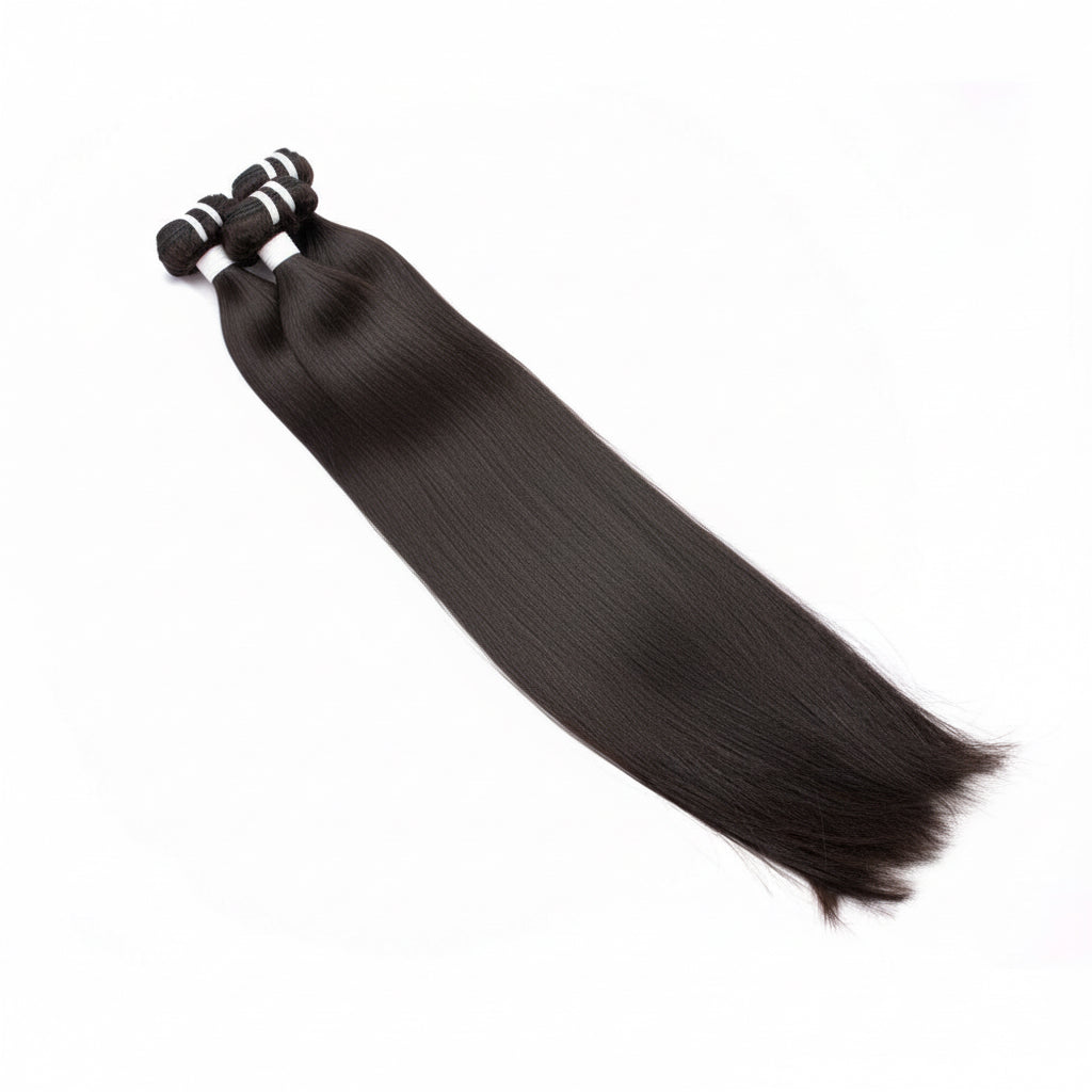 NoirLuxe Raw Straight Hair Bundle